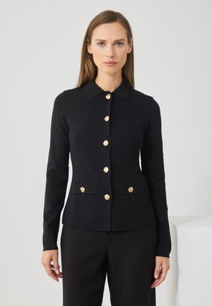 MILANO SLIM CARDIGAN JACKET - Kardigán - black