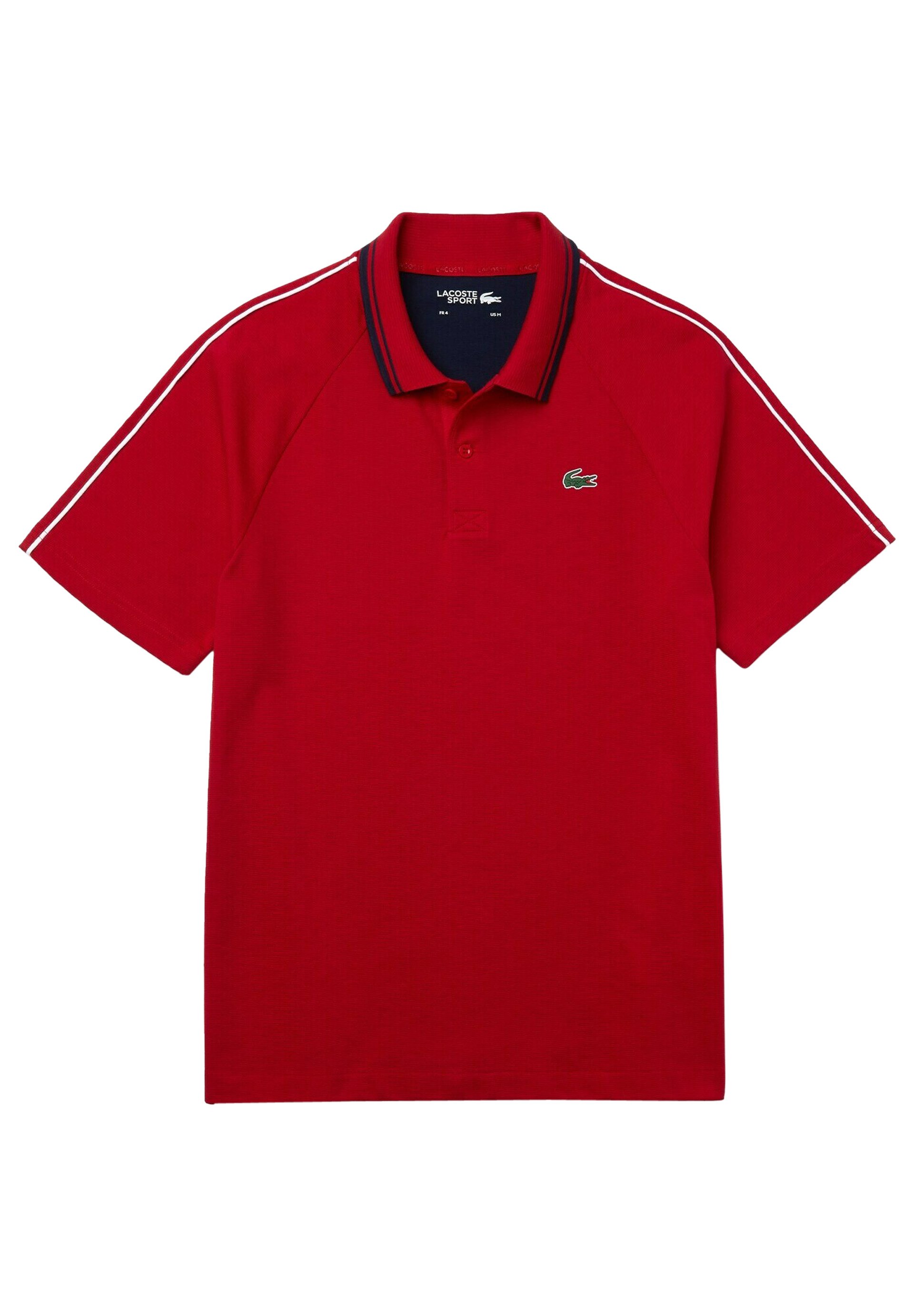 Lacoste Sport Polo - rouge / bleu marine / blanc/rouge - ZALANDO.FR