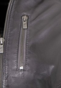 Lederjacken24 FRANCIS - Lederjacke - grau