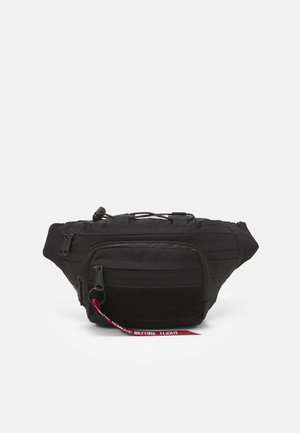 TACTICAL WAIST UNISEX - Vyölaukku - black