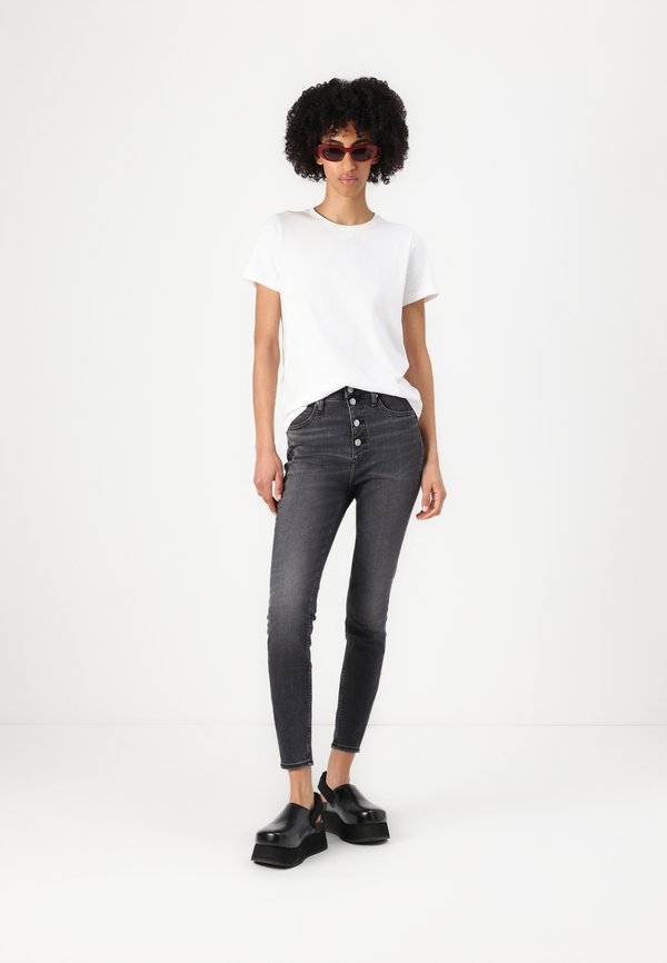 HIGH RISE SUPER SKINNY ANKLE - Jeans Skinny Fit2