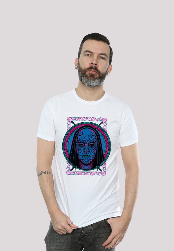 HARRY POTTER NEON TODESSER MASKE - FILM MOVIE TV COMIC  - T-Shirt print