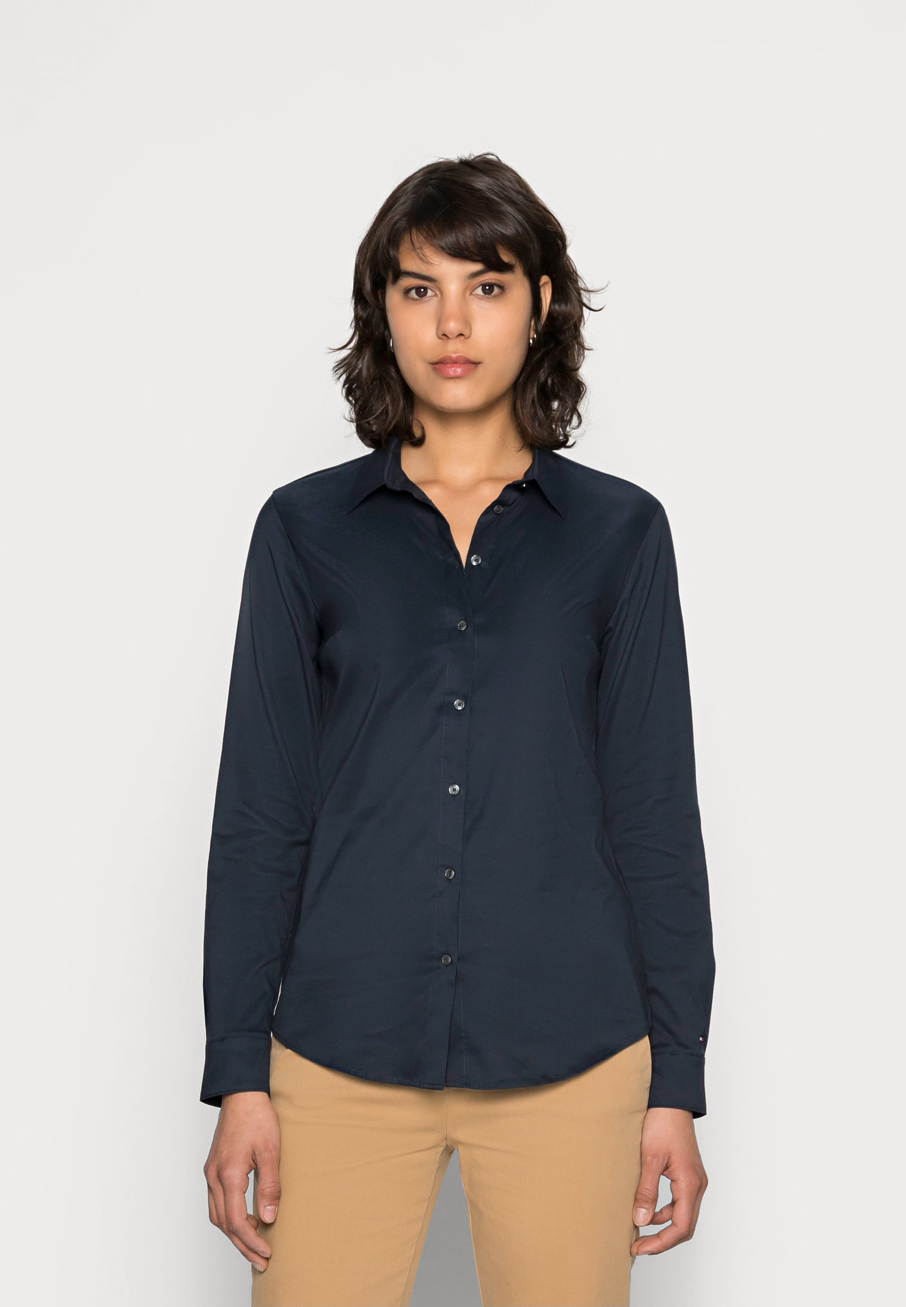 Tommy HERITAGE SLIM FIT Camisa - midnight/azul marino Zalando.es