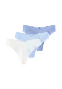 Lindex HIGH LEG 3-PACK - Perizoma - white