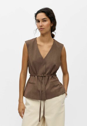 Object WESTE GÜRTEL V-AUSSCHNITT - Veste sans manches - carafe
