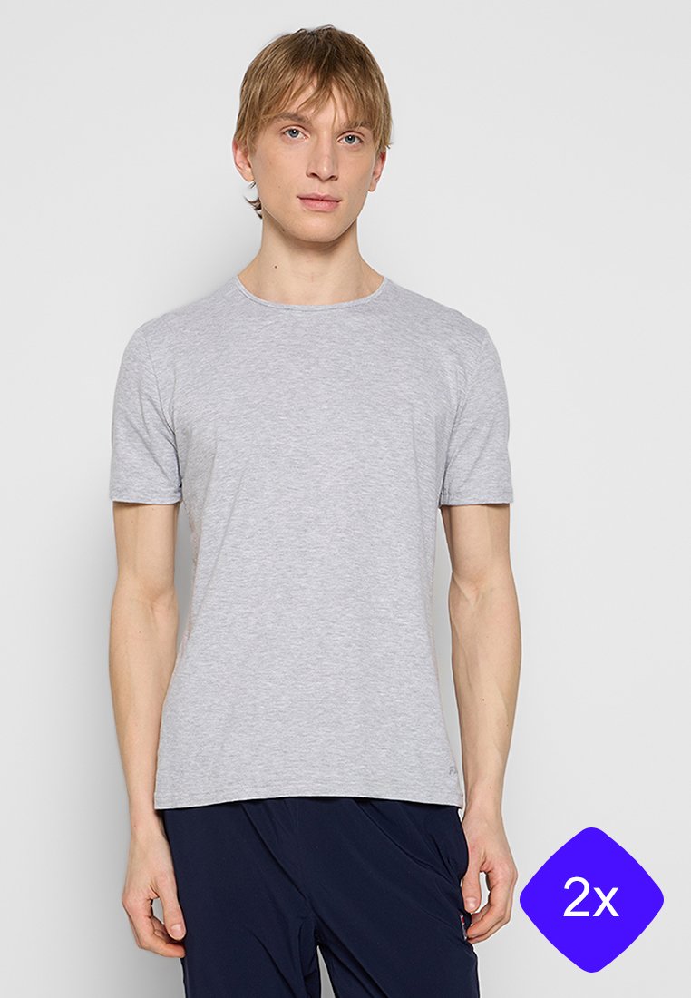 Fila T-shirt basic donkergrijs