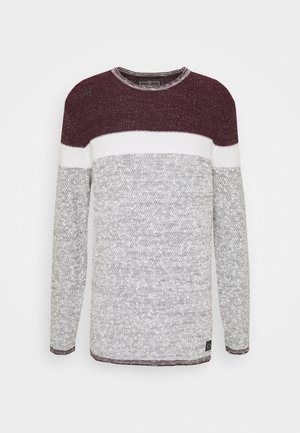 Strickpullover - bordeaux