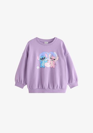 Lindex, LINDEX LILO & STITCH SWEATSHIRT WITH BRUSHED INSIDE UNISEX - Sweatshirt - lilac