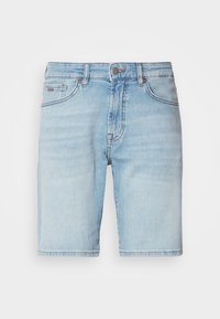 BOSS MAINE - Straight Leg - Short en jean - light/pastel blue