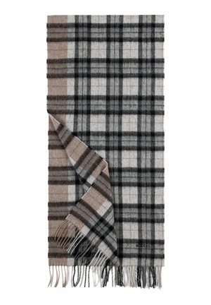 Roeckl, ROECKL SCHALS STRIPE TARTAN - Scarf - black grey