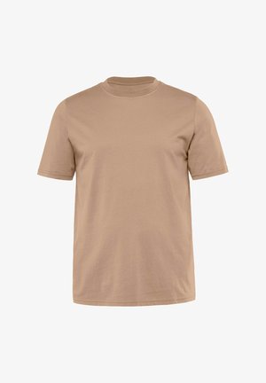 JP1880, AWARE SHORT SLEEVE - Basic T-shirt - light brown