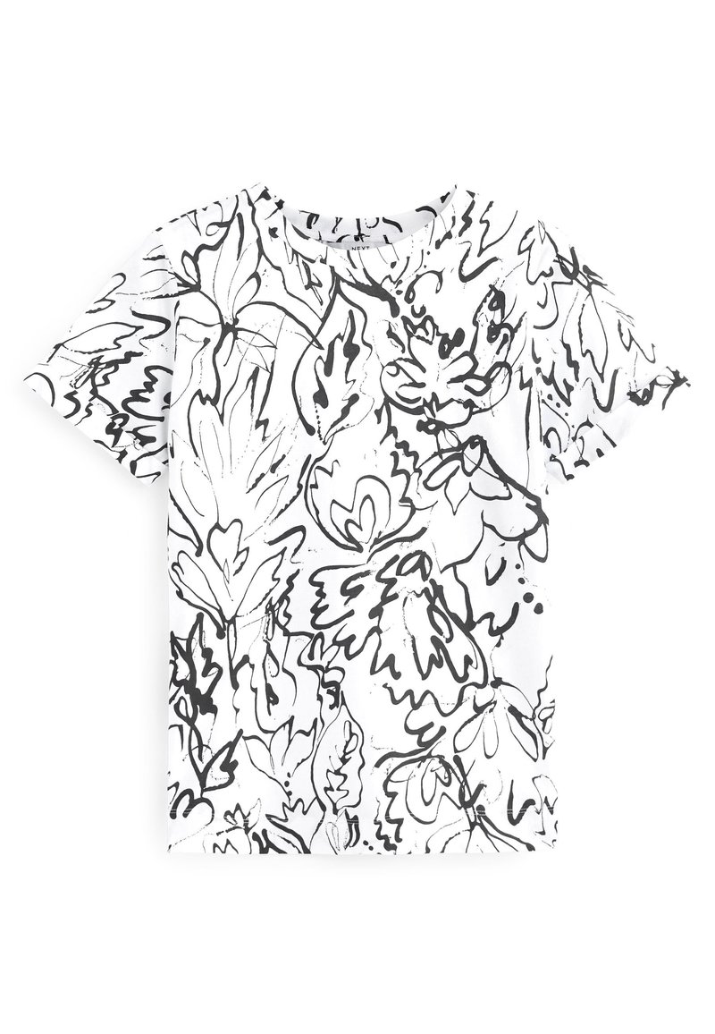 Next T-shirt print wit