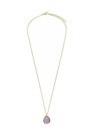 VINTAGE - Necklace - gold white opal