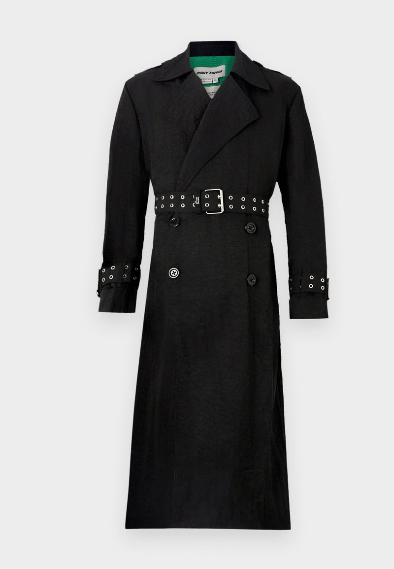 Dhruv Kapoor Trenchcoat zwart Dhruv Kapoor Trenchcoat zwart
