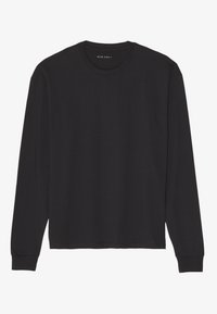 Langærmet T-shirt - black