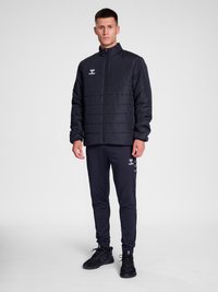 Hummel HMLESSENTIAL SHORT BENCH  - Outdoorjakke - black