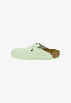 Birkenstock BOSTON - BEQUEME - Sandalias planas - faded lime