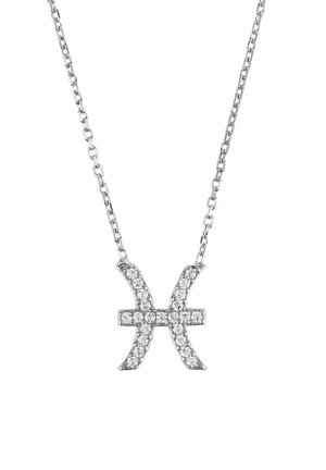 FISCHE STERNZEICHEN ZODIAC - Pendant - silver coloured