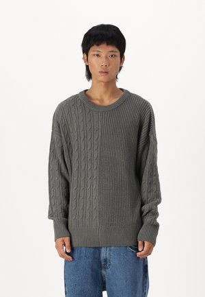 COMBINED - Pullover - grey