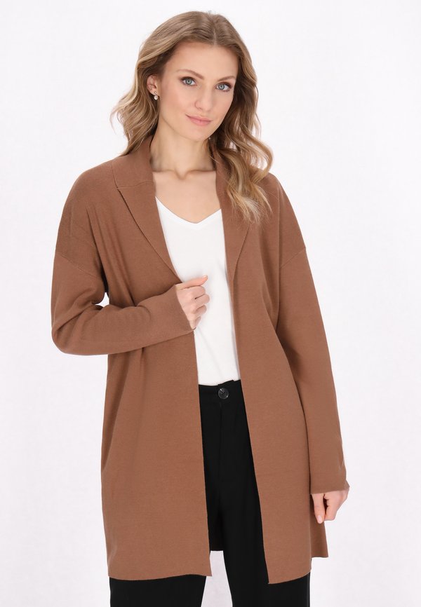 Strickjacke - beige