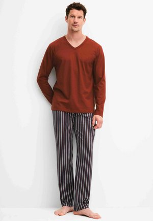 Calida, PYJAMA LANG SET - Pyjama - brick red