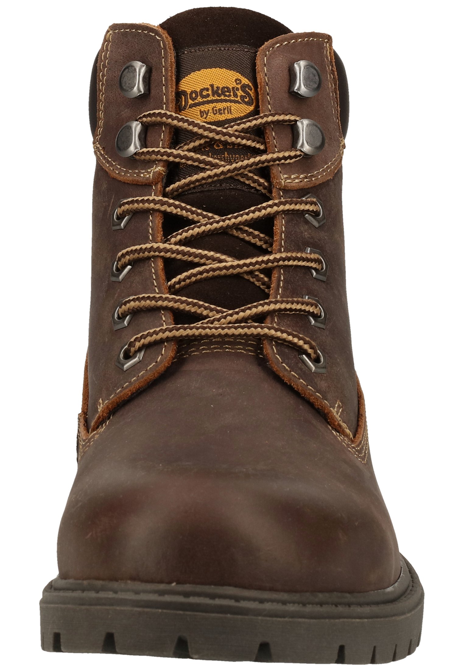 Dockers by Gerli Botines con cordones - schoko/marrón oscuro - Zalando.es