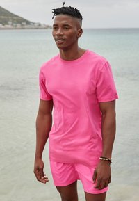 Next REGULAR - Základné tričko - pink bright