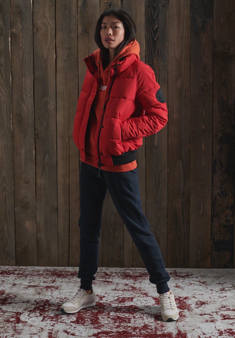 Superdry Winter jacket - high risk red 