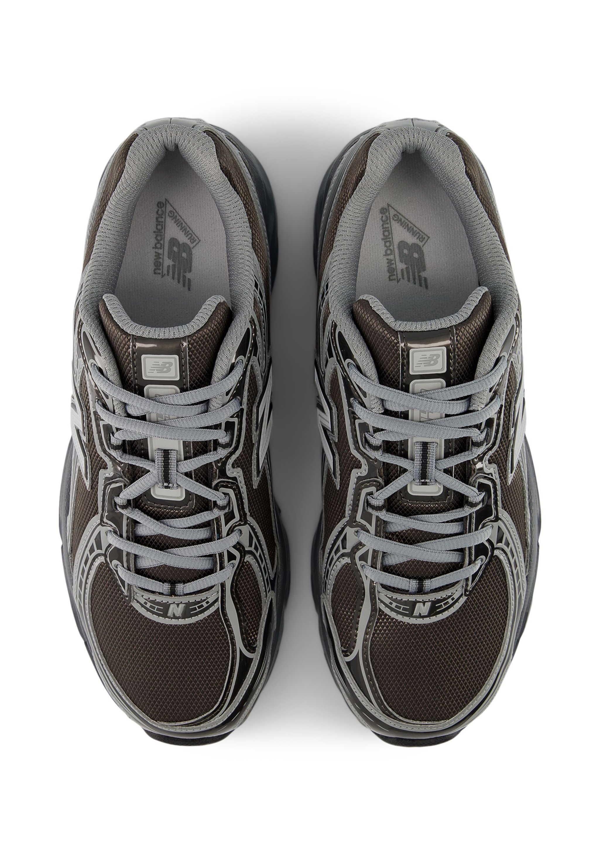 New Balance Sneakers low - black metallic/castlerock pfp/negru