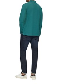 s.Oliver MIT LOGO - Poloshirt - petrol