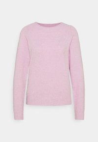 Vero Moda - VMDOFFY O-NECK - Jersey de punto - pastel lavender melange Imagen en miniatura 1