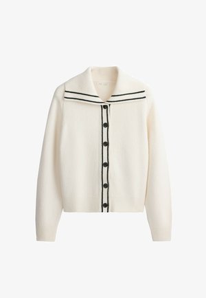 OYSHO, Gilet - pale ecru