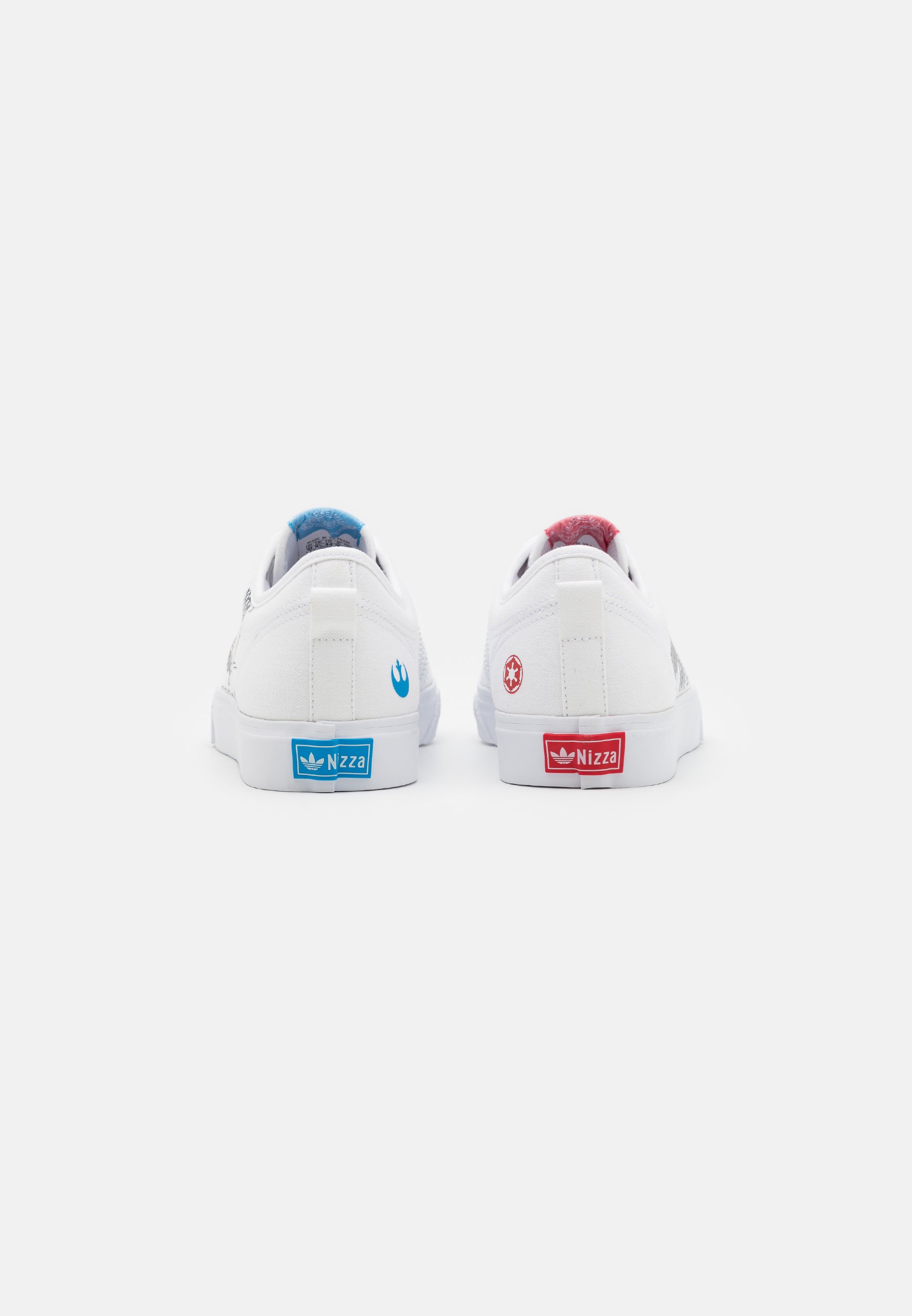 adidas Originals NIZZA X STAR WARS UNISEX - Trainers - footwear  white/bright blue/white - Zalando.ie