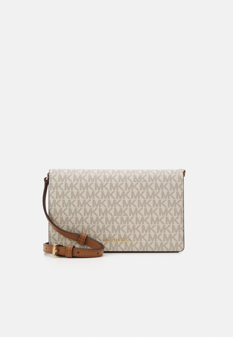 MICHAEL Michael Kors - JET SET FLAP XBODY - Cross body bag - vanilla, Enlarge