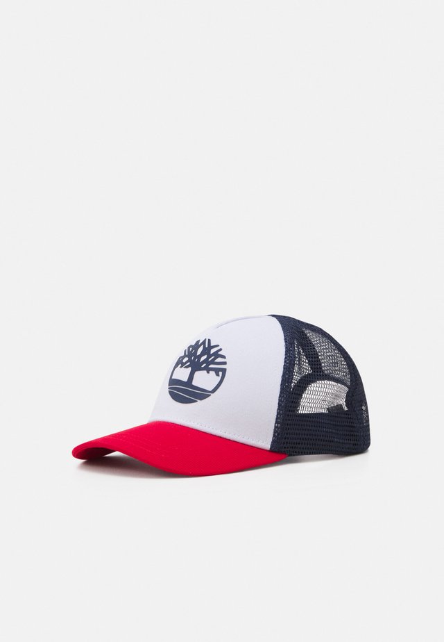 UNISEX - Cap - white/red/dark blue