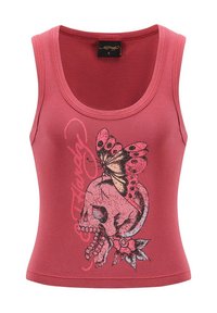 DEATH CROPPED  - Top - red