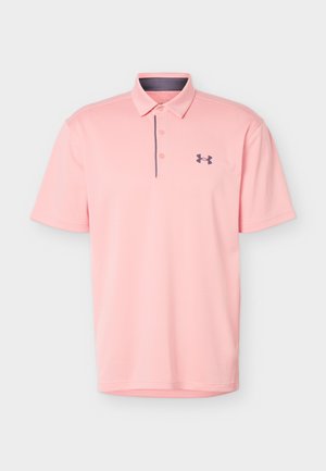 Under Armour, TECH - Poloshirt - posh pink/pitch gray