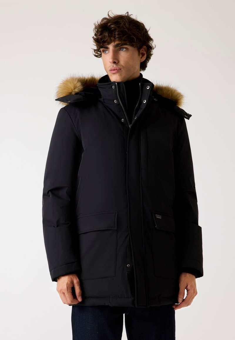 Doudoune Homme Hiver Sans Manches Col Montant Casual Veste Zippee Chaude Couleur Unie Pour Automne-Hiver - Beige Beige - Prêt-à-Porter