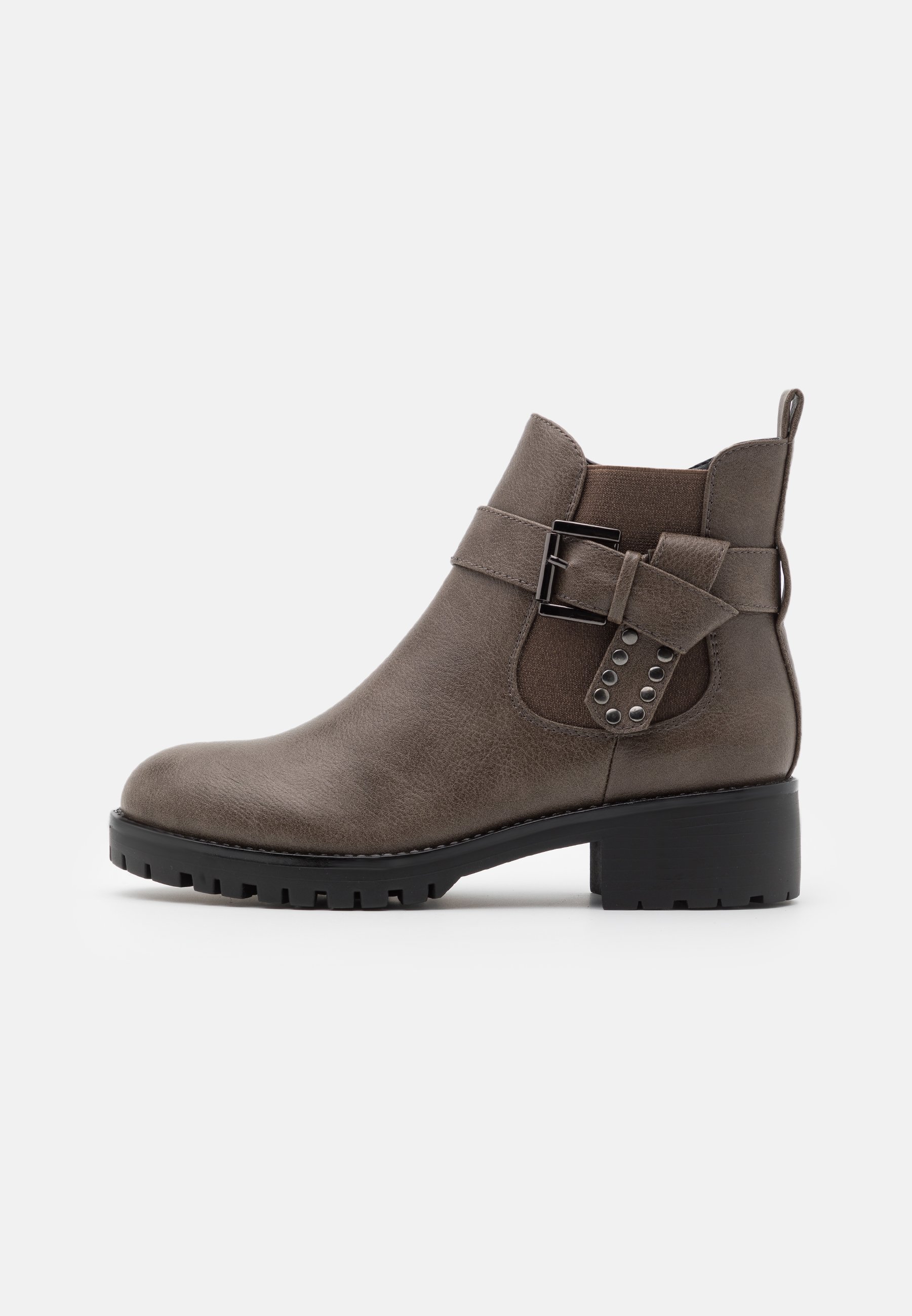 botines grises