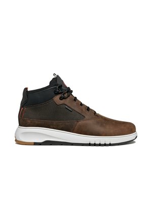 High-top trainers - brown dark coffee