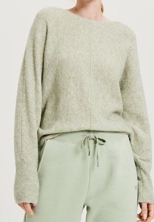 Strickpullover - light green