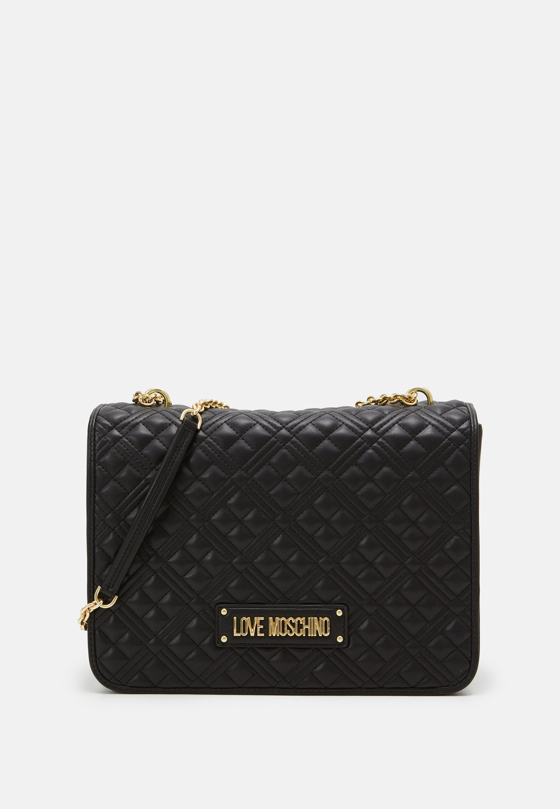 Love Moschino XL CHAIN SHOULDER BAG Bolso mano - nero/negro - Zalando.es