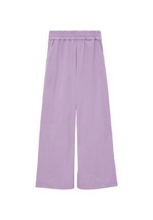 WIDE MIT ELASTIKBUND - Stoffhose - lavendel