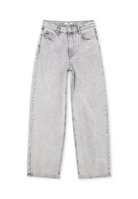 Sirgete säärtega teksad - light grey