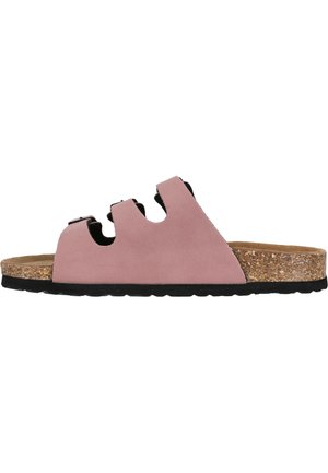 SANTA - Pantolette flach - dusty rose