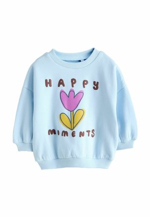 CREW NECK - Mikina - light blue happy moments