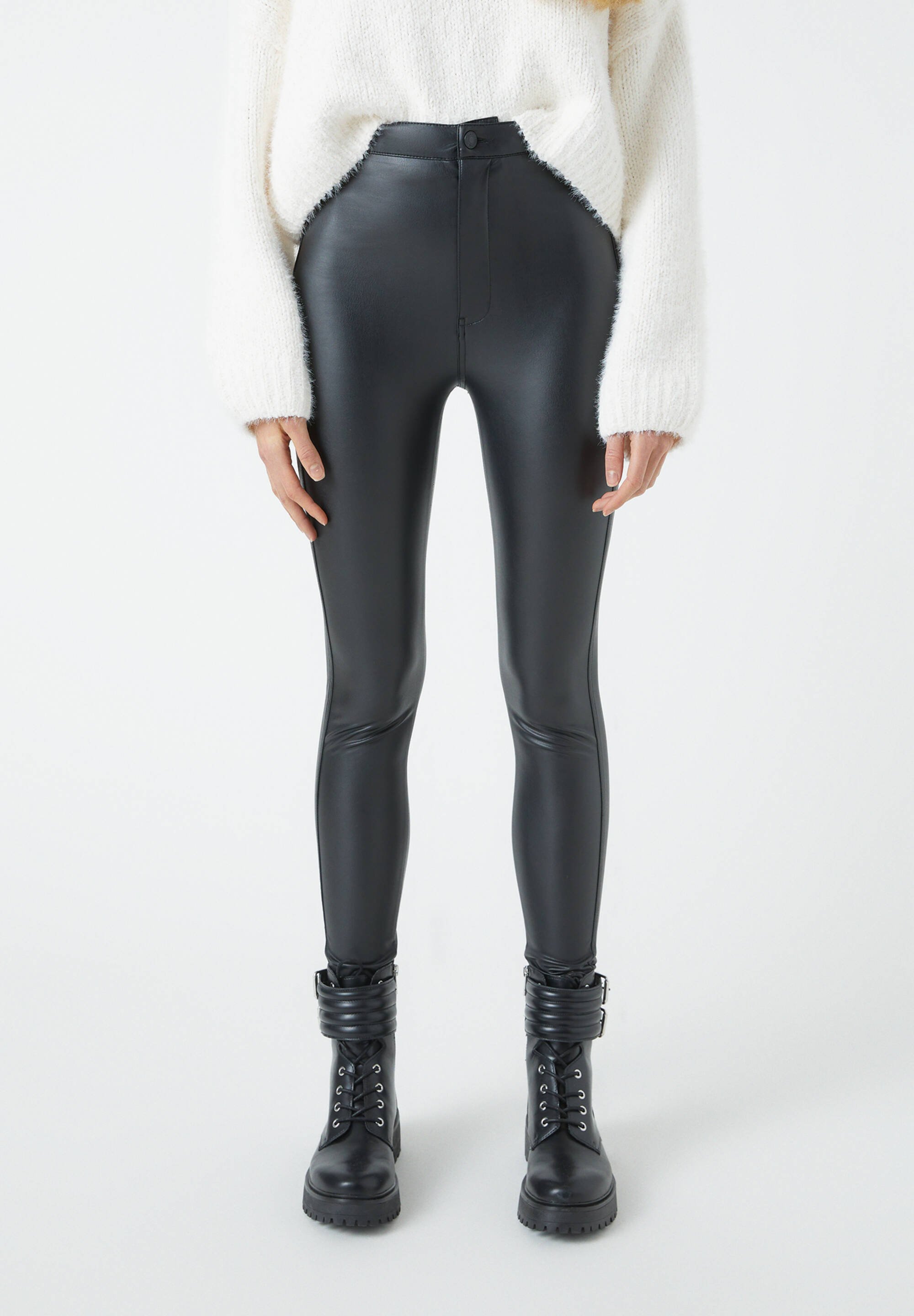 zalando leder leggings