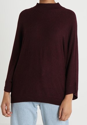 Strickpullover - dark red