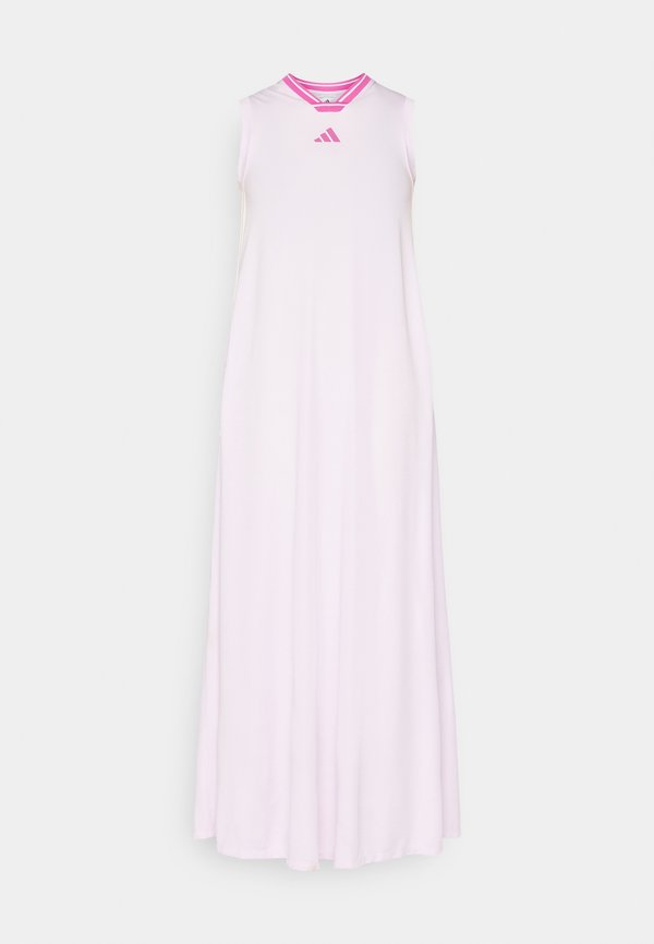 TIRO 3 STRIPES - Jersey dress - ice lavender2