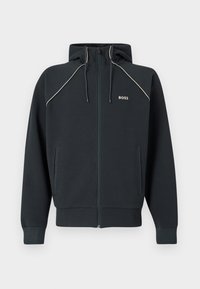 JOIN SAGGY - Športna jopa s kapuco na zadrgo - dark blue